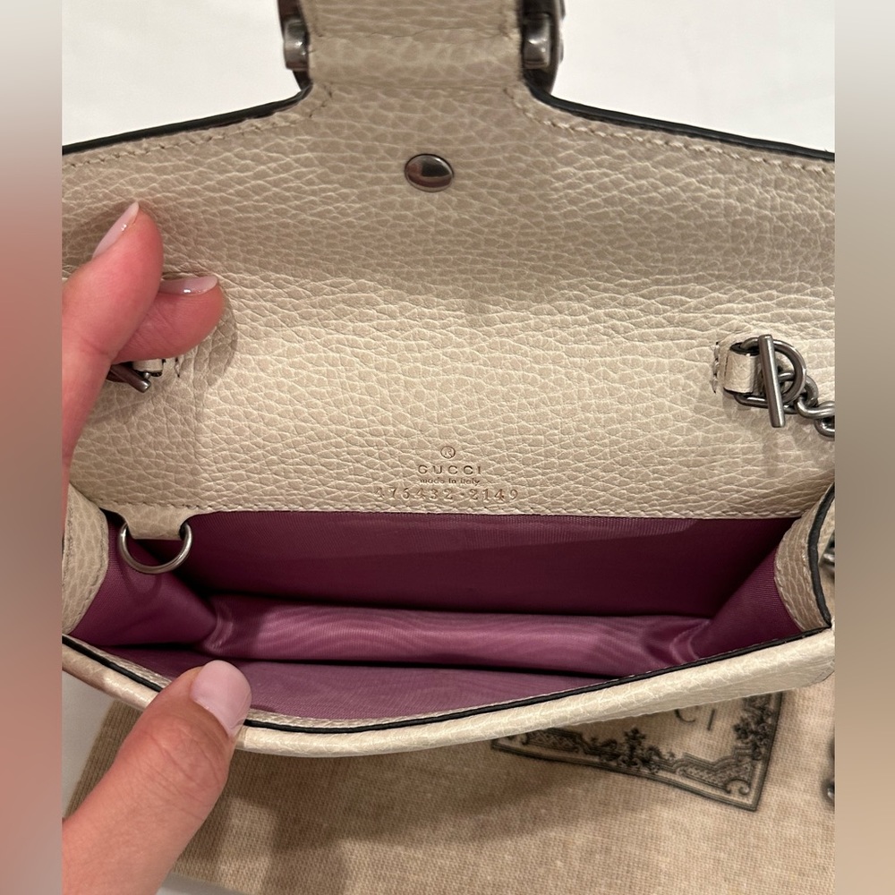 Gucci Dionysus super mini leather bag